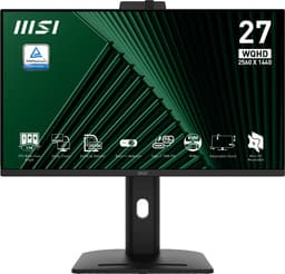 MSI Pro MP275QPDG - QHD IPS Docking Monitor - USB-C 98w - RJ45 - 27 inch — thumbnail 1