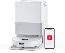 Roborock Qrevo Edge robotstofzuiger-18500Pa-met dweilfunctie&Liftable mop-anti-verstrengeling-Reactive Al-AdaptiLift-chassis-Hete Lucht Drogen-75 °C heet water mopwas-Zelfreinigend-videogesprek-Qrevo Master/S7 MaxV Ultra upgrade VS Qrevo Curv — thumbnail 14