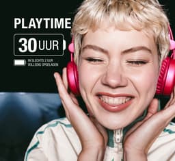 Fresh ‘n Rebel Code Core – Draadloze on-ear koptelefoon – Bluetooth - 30 uur Speeltijd - Blauw - Vivid Blue — thumbnail 2