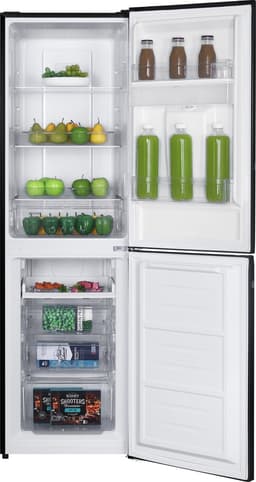 Exquisit KGC245-80-NF-W-040DB - Koel-vriescombinatie - Waterdispenser - 5 Jaar Garantie - 245 Liter - No-Frost - D label- Zwart — thumbnail 3