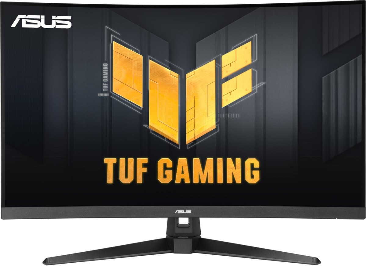 ASUS TUF Gaming VG32WQ3B - QHD Curved Gaming Monitor - 1ms - 180Hz - 32 Inch — afbeelding 1