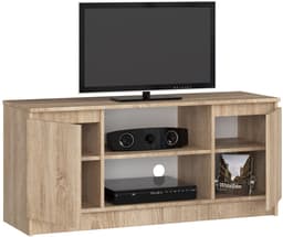 AKORD Furniture Factory OP0LRTVDAB001, Eiken, 2 schappen, Mat, 2 deur(en), 400 mm, 1200 mm — thumbnail 6