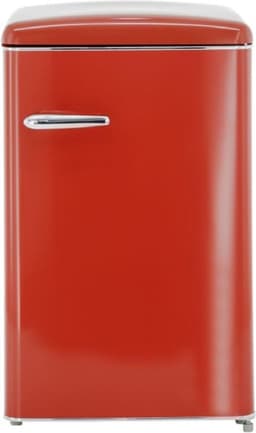 Exquisit RKS120-V-H-160FR - Tafelmodel Koelkast - Retro - LED Verlichting - 122 Liter - 41dB - Rood — thumbnail 11