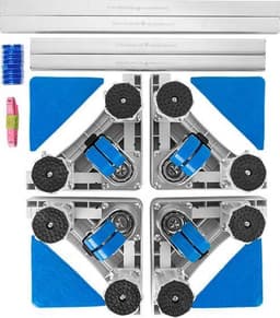 Wasmachine Verhoger - Meubelroller - Verhoger Wasmachine - Wasmachine Sokkel - Verstelbaar - Wieltjes — thumbnail 6