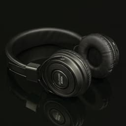 SoundLAB Bluetooth On Ear Koptelefoon (Zwart) — thumbnail 2