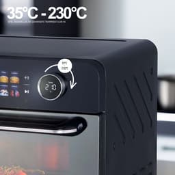 Airfryer Oven - 25L - 12 Programma's - 35 tot 230 Graden - Hetelucht friteuse - 2250W - COOK-IT — thumbnail 7