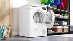 Bosch WTH8300AFG - Warmtepompdroger - 8 kg - Droogt zoals jij wilt met Auto Dry - NL/FR Display - Stil — thumbnail 7