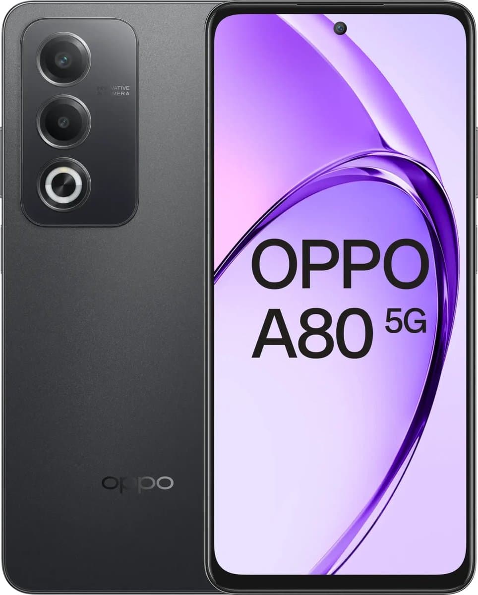 OPPO A80 5G – 256GB – Zwart — afbeelding 1