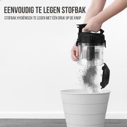 AG3400 Stofzuiger Zonder Zak - Stofzuigers - Vacuum Cleaner Zakloos - Geschikt Voor Dierenharen - Extra Lange Kabel - 850W - Sterke Zuigkracht - Zwart/Goud — thumbnail 17