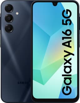 Samsung Galaxy A16 5G - 128GB - Blauw Zwart — thumbnail 1