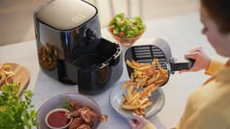 Philips Airfyer Essential 3000 Series - HD9200/90 - 4,1liter (L) - Heteluchtfriteuse - Rapid Air - 12 in 1 kookfuncties — thumbnail 3