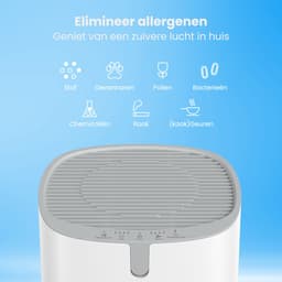 Auronic Luchtreiniger Fresh Pro met HEPA 13 Filter, Ionisator en Koolstoffilter - Ruimtes tot 65m² - CADR-waarde van 300m³/u - Air Purifier - Wit — thumbnail 3