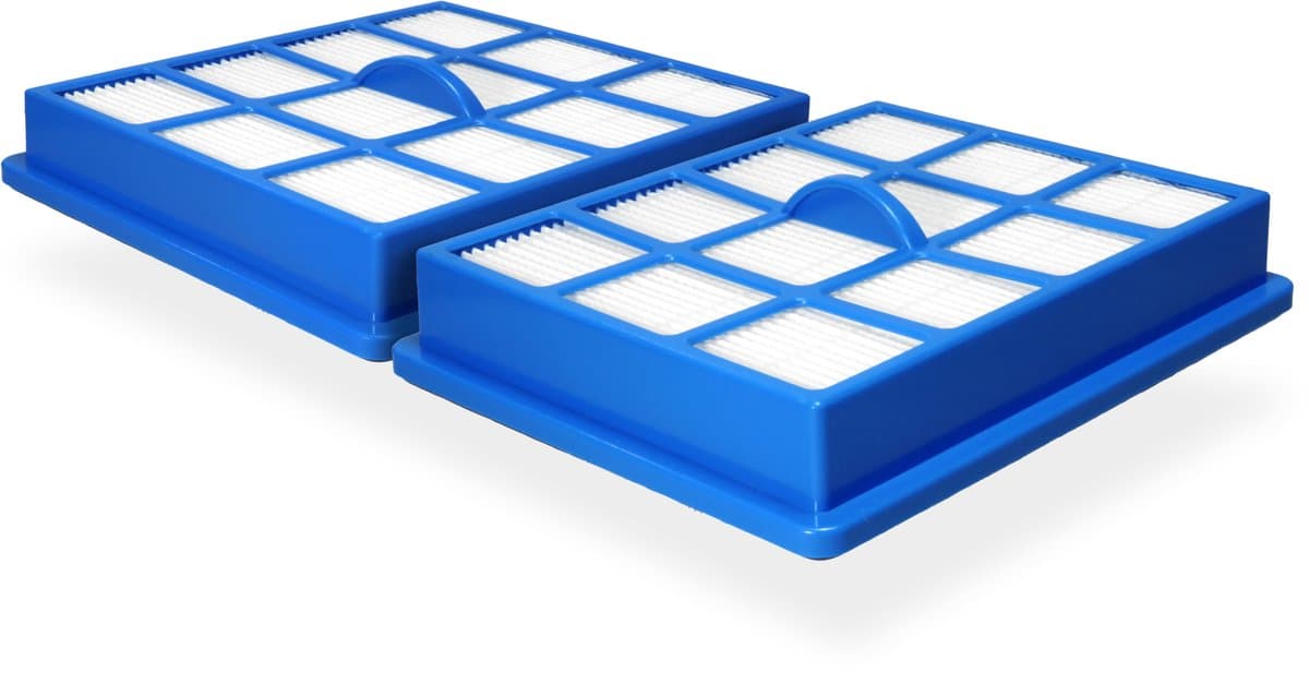 2x Dparts HEPA filter geschikt voor Philips PerformerActive series - Performer Active Eco stofzuigerfilter - stofzuiger hepafilter - nr. CP0425/01 - 432200493941 — afbeelding 1