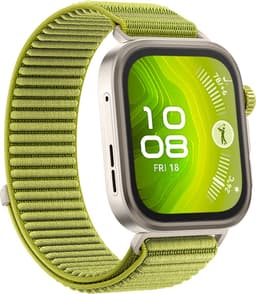 HUAWEI WATCH FIT 4 Pro - Groen geweven horlogeband | Ultra slank design | ECG Functie | Geavanceerde sportmodi | Tot 10 dagen batterijduur | Compatible met iOS & Android — thumbnail 2
