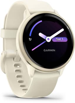 Garmin Vivoactive 6 - Smartwatch - Sporthorloge- Health - Fitness - 42 mm - Lunar Goudkleurig — thumbnail 2