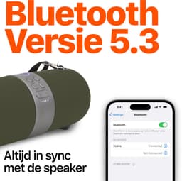 Xssive BSP05 Premium Bluetooth Speaker - 30W Vermogen - IPX6 Waterdicht - TWS Technologie - RGB Verlichting - Powerbank Functie - Groen — thumbnail 7