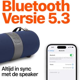 Xssive BSP05 Premium Bluetooth Speaker - 30W Vermogen - IPX6 Waterdicht - TWS Technologie - RGB Verlichting - Powerbank Functie - Blauw — thumbnail 10