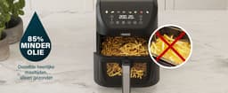 Princess 182257 SlimFry Airfryer - 8 L capaciteit - Doorzichtig kijkvenster - Digitaal touchscreen - 8 voorgeprogrammeerde instellingen - Compact design - 2000 W — thumbnail 17