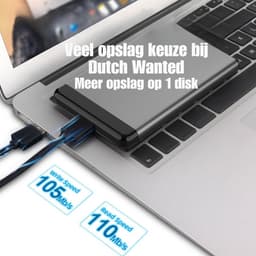 Dutch Wanted Draagbare HHD Externe Harde Schijf - 2TB Opslag - Snelle writing speed - Plug and play - Portable storage - Opslag extern pc of laptop - USB 3.2 - Snelle Harde schijf expansion — thumbnail 8