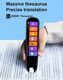 MD04 3.38" Touchscreen 134 Taal Penvertaler "Stem, Foto en Tekst vertaling" — thumbnail 1