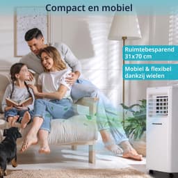 Könighaus - Mobiele Airco - Snel & Efficiënt - 7000 BTU - Afstandsbediening en App — thumbnail 5