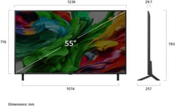 LG 55QNED85A6C - 55 inch - 4K - QNED Evo - 2025 - Smart TV — thumbnail 5