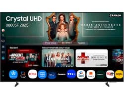 Samsung TU65U8005FU 165,1 cm (65") 4K Ultra HD Smart TV Wifi Zwart