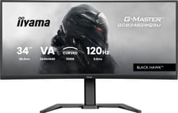 iiyama G-Master GCB3482WQSU-B1 Black Hawk - 34 inch - WQHD - VA - 120 Hz - Verstelbaar - Curved — thumbnail 1