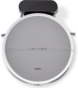 MEDION robotstofzuiger met dweilfunctie en systematische navigatie E35 SW (2000Pa zuigkracht, gyro-navigatie in systematische S-lijnen, 2 zijborstels en wandsensor) — thumbnail 7
