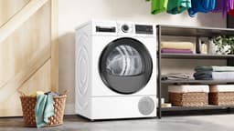Bosch WQG245D1FG - Serie 6 - Wasdroger - Warmtepompdroger - Blijvend energiezuinig door Zelfreinigende condensor - Droogt zoals jij wilt met Auto Dry - Zeer stil - NL/FR display — thumbnail 6