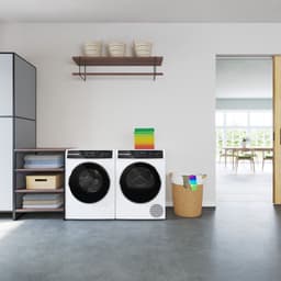 Bosch WQB235BSFG - Serie 8 - Wasdroger - Warmtepompdroger - Blijvend energiezuinig door Zelfreinigende condensor - Droogt zoals jij wilt met Auto Dry - Zeer stil - NL/FR display — thumbnail 7