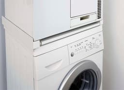 Combirand/stapelkit voor wasdroger op wasmachine - WAHLBACH — thumbnail 2