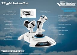 Thrustmaster T.Flight Hotas One - Microsoft Flight Simulator Edition - Flight Stick & Throttle - Xbox Series X|S / PC — thumbnail 18