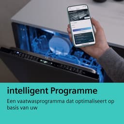 Siemens SN87TX02CE - iQ700 - Inbouwvaatwasser - 60 cm - Energielabel A - Home Connect - Zeolith: extra droge vaat - varioSpeed Plus: je vaat tot wel drie keer zo snel schoon — thumbnail 8