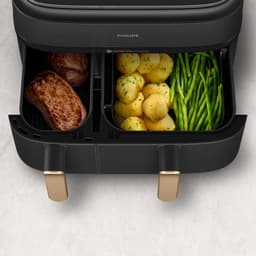 Philips 5000 series NA552/00 - Dubbele heteluchtfriteuse - 9L - 2750W - Zwart — thumbnail 3