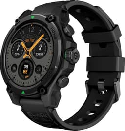 Smartwatch - GPS - Zwart - Inclusief 2 bandjes - Black Shark GS3 — thumbnail 1