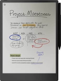 reMarkable® Paper Pro met Marker Plus en Draaibare Antraciet hoes met penvakje - digitaal notitieblok — thumbnail 9