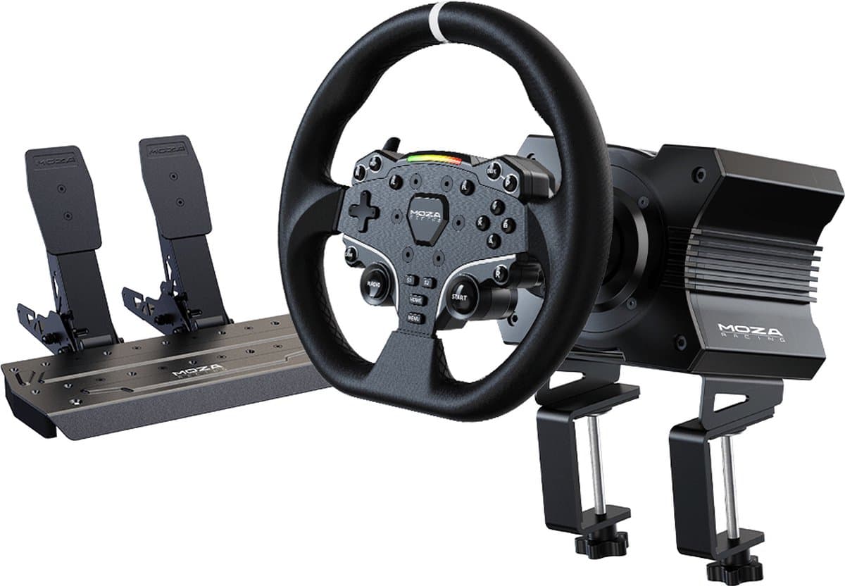 Moza Racing R5 Direct Drive Simulator Bundel — afbeelding 1