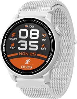 Coros Pace 2 - GPS Sporthorloge - Wit - Nylon horlogebandje - 42 mm — thumbnail 1
