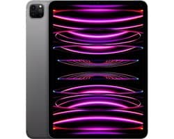 Apple iPad Pro (2022) - 12.9 inch - WiFi + 5G - 256GB - Spacegrijs - 6e generatie