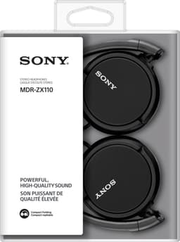 Sony MDR-ZX110 - On-ear koptelefoon - Zwart — thumbnail 10