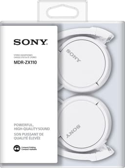 Sony MDR-ZX110 - On-ear koptelefoon - Wit — thumbnail 10