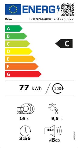 Beko BDFN26640XC - CornerIntense™ - Vrijstaande Vaatwasser — thumbnail 2