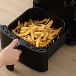 Cosori XL Airfryer - Heteluchtfriteuse 5.5 liter - Inclusief Spiezenrek en 5 Spiezen - met App Connectie – Zwart — thumbnail 10
