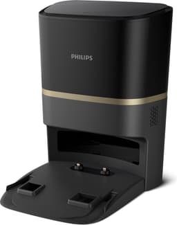 Philips HomeRun Aqua 7000 Series XU7100/01 - Robotstofzuiger met Dweilfunctie - Incl. Laadstation - Zwart / Goud - App Connected — thumbnail 4