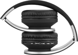 PowerLocus P1 Bluetooth Koptelefoon – Draadloos – Over Ear – Met Microfoon – Inklapbaar - incl. Hoes – Zwart/Zilver — thumbnail 13