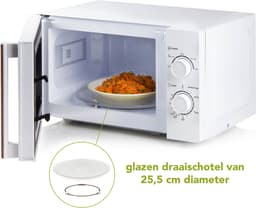 DOMO DO2720 Microgolfoven / Magnetron solo - 20L - 700W - houtlook — thumbnail 2