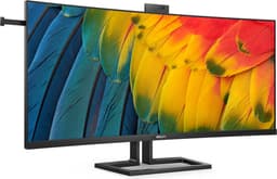 Philips 40B1U6903CH 6000 Series - LED-monitor - gebogen - USB - 39.7" - 5120 x 2160 WUHD @ 75 Hz - IPS - 300 cdm² - 1000:1 - HDR10 - 4 ms - Thunderbolt 4, 2xHDMI, DisplayPort - luidsprekers - textuurzwart — thumbnail 4