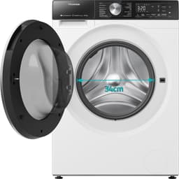 Hisense 5S Serie WF5S1045BW - Wasmachine met Energielabel A - 10,5kg - Auto dosing - 72dB (A) - Steam Wash -1400 toeren - Power Wash 49' - Connectlife — thumbnail 9