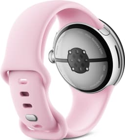 Google Pixel Watch 3 - Smartwatch - 41mm - Zilverkleurig/Roze — thumbnail 5